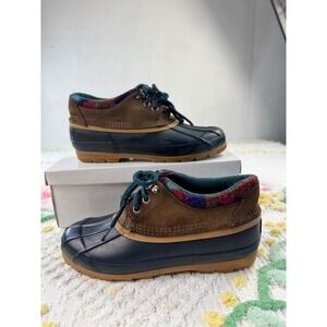 Bay Area‎ Traders Duck Boots Plaid Lined Thermolite Insoles Size 8